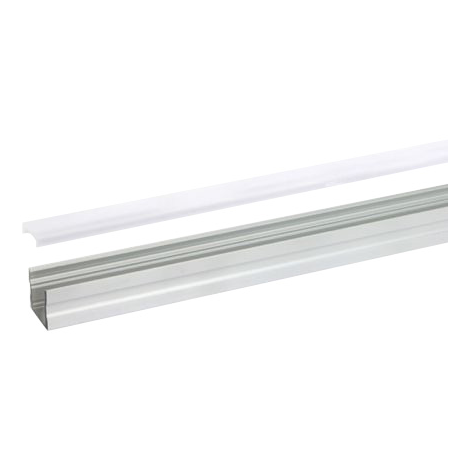 Profil sl15 alu 2m plexi clair accessoires inclus