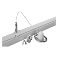 Suspension 3m pour rail universel 3ph blanc