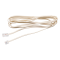 CORDON TELEPH.5M RJ11/RJ45 IVOIR