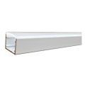 Profil led baseline 17x15 2m blanc