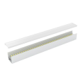 Profil pl3030 blanc 2m plexi mat embouts inclus