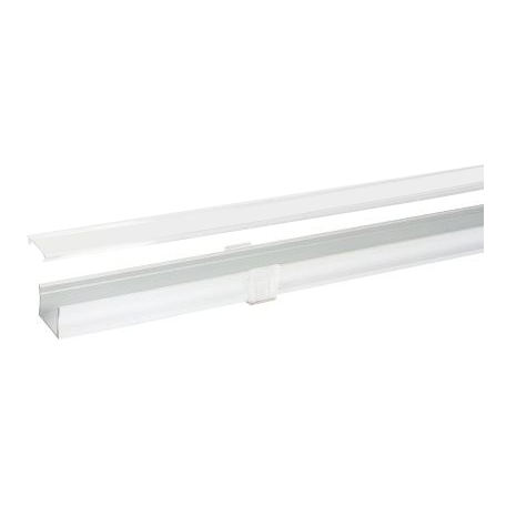 Profil slw15 blanc 2m plexi mat access inclus