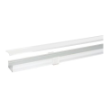 Profil slw15 blanc 2m plexi mat access inclus