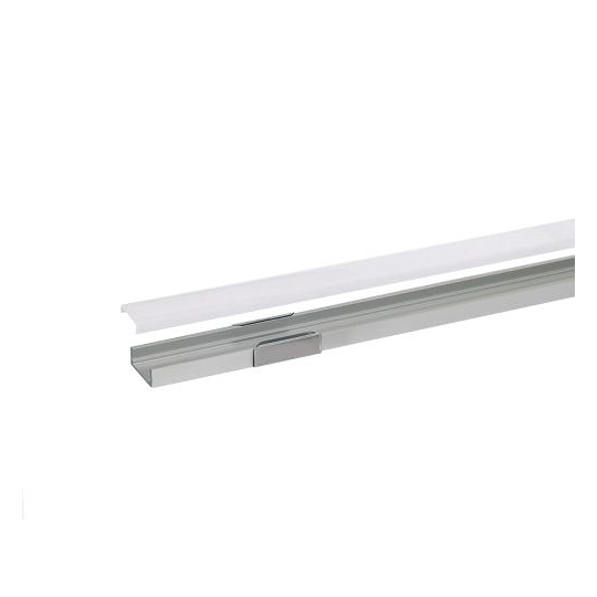 Profil sl7 alu 2m plexi clair accessoires inclus