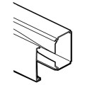 Planet Wattohm - Goulotte 25 x 16 Fond + couvercle, 1 compartiment, long. 2 m