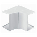 Angle intérieur variable Planet Wattohm Viadis pour goulotte 90x40mm blanc