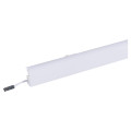 Planet Wattohm - Couvercle pvc translucide 45 mm led system blanc, longueur 0,5 m