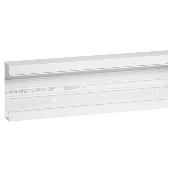 Planet Wattohm - Logix™ Universel - 160 x 50 Fond PVC 1 compartiment (livré seul, ajouter 1 couvercle de 110)