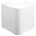 Angle extérieur variable de 60° à 120° Planet Wattohm pour goulotte Logix 190x50mm blanc artic