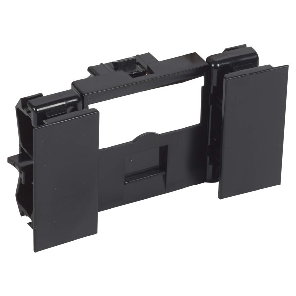 Planet Wattohm - Prise RJ45 catégorie 6 blindée (STP) 2 modules - Noir