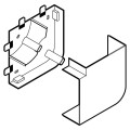 Planet Wattohm - Angle plat pour Logix 160 x 50 Antibactérienne