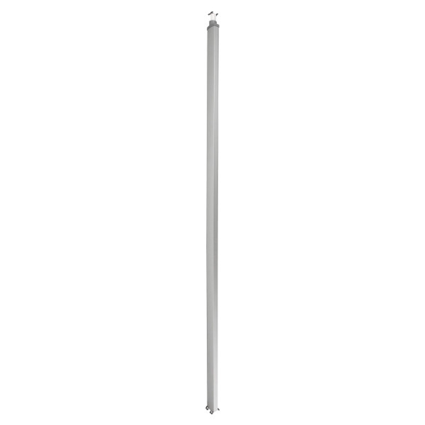 Colonne 2 compartiments Planet Wattohm Logix 45 à clippage direct hauteur 2,67 à 4,50m aluminium