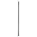 Colonne 2 cpts logix 2,70m aluminium avec couvercles pvc blanc