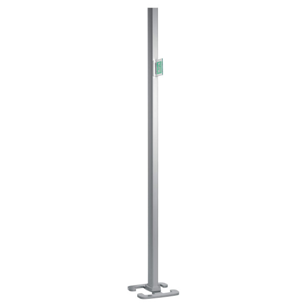 Support signaletique 150x150mm avec interface logix