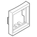 Planet Wattohm - Bague adaptateur pour prise informatique format 45 x 45 (réfs. Legrand 74216, 74217, 74240)