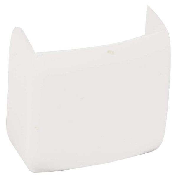 Embout Planet Wattohm pour moulure Keva 20x10mm blanc artic