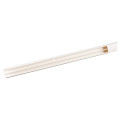 Moulure 22x12mm Planet Wattohm Keva 2 compartiments blanc artic