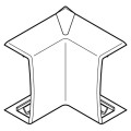Angle intérieur Keva Planet Wattohm - pour moulure 50x20mm - 85° à 95° - encliquetable - blanc - plastique - IP40 - IK04