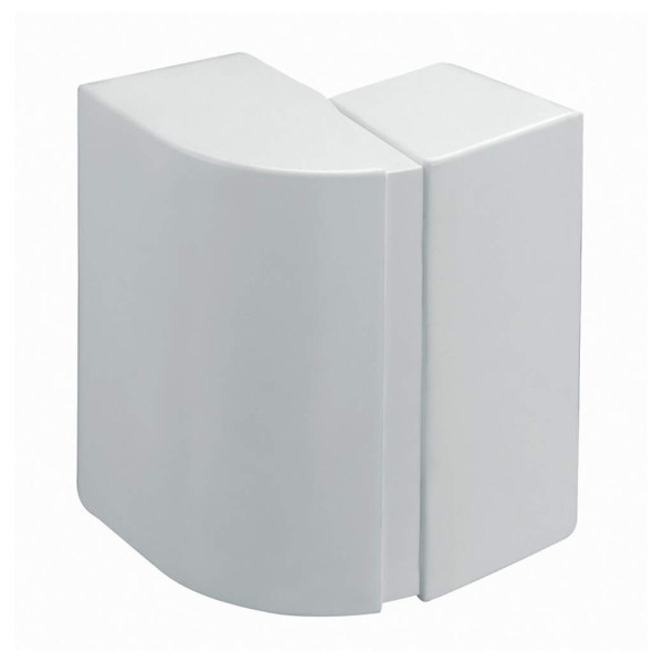 Angle extérieur variable Planet Wattohm Viadis pour goulotte 32x16mm blanc