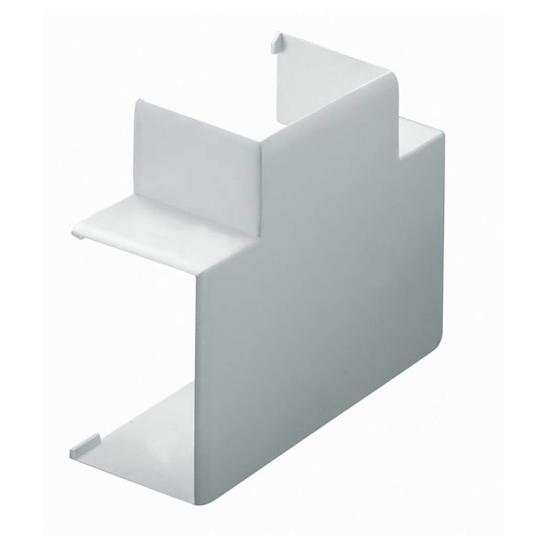 Té de dérivation Planet Wattohm Viadis pour goulotte 32x16mm blanc