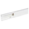 Goulotte 90x40mm Planet Wattohm Viadis 1 compartiment avec couvercle longueur de 2m blanc