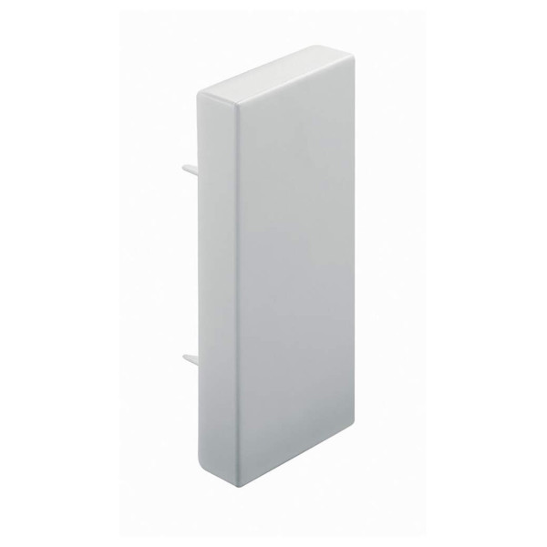 Planet Wattohm - Embout pour goulotte viadis 90x40 blanc (visser ou coller pour assurer une bonne tenue)