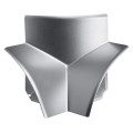 Planet Wattohm - Angle intérieur 3D peint couleur aluminium