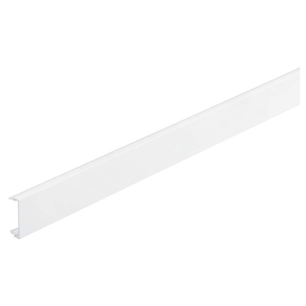 Couvercle Planet Wattohm Logix 45 pour goulottes, colonnes et colonnettes blanc