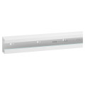 Goulotte 85x50mm Planet Wattohm Logix 45 1 compartiment avec fond seul blanc artic