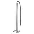 Colonne mobile 2 compartiments logix 2m aluminium