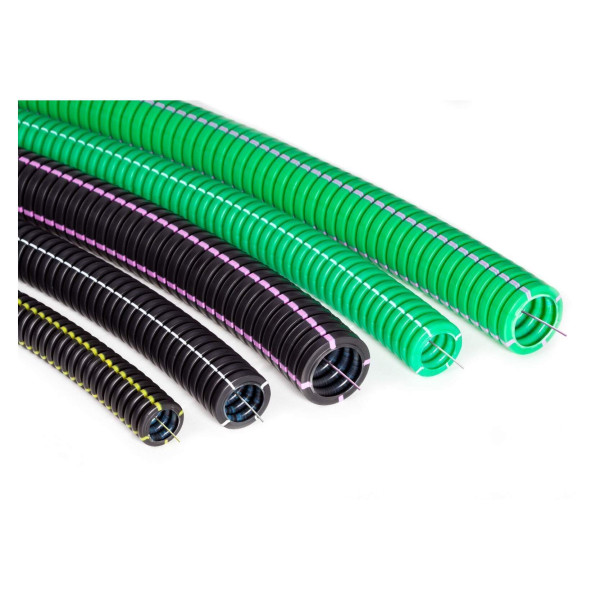 Gaine ICTA 3422 diamètre 25 Courant flexpro+ vert couronne de 100m 