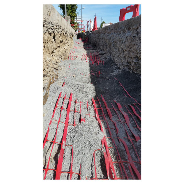Eurek bleu 10/600 - grillage avertisseur