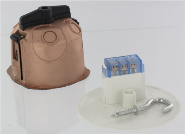 Boîte point de centre DCL Courant Flexaray faradisée 67x50mm étanche