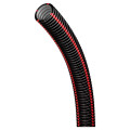 Gaine tpc diam 90 rouge ou noire liseré rouge - conduit isolant souple c50m (prix au m)