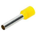 PKD618 - Embout de câblage 6 mm² simple longueur 18 mm jaune