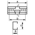 Rehausse pr boit a,b 235x73x21