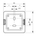 Bouton poussoir de cuisine BOOST IDEO 325 S&P - Pour VMC double flux Idéo325 Ecowatt Radio