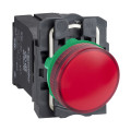 Harmony voyant rond Ø22 - IP66 - rouge - ampoule BA9s - 230V 