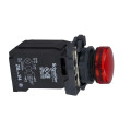 Harmony voyant rond Ø22 - IP66 - rouge - ampoule BA9s - 230V 