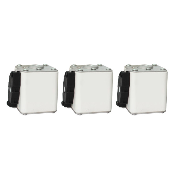 Lot of 3 fuses 600a