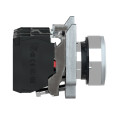 Harmony bt-pous lumineux blanc Ø22 - impulsion - <=250 V - 1O+1F