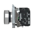 Harmony bt-pous lumineux blanc Ø22 - impulsion - <=250 V - 1O+1F
