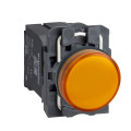 Harmony voyant rond Ø22 - IP66 - orange - ampoule BA9s - 230V 