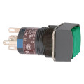 boutonpoussoir lumineux vert diam 16 à impulsion affleurant 24 V 1OF