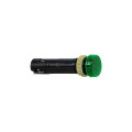 voyant rond diam 12 IP 40 vert DEL intégrée 5 V bornes