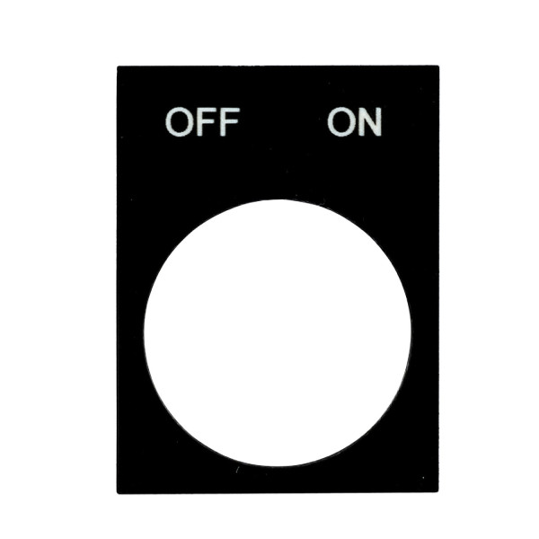 ETIQUETTE OFF-ON