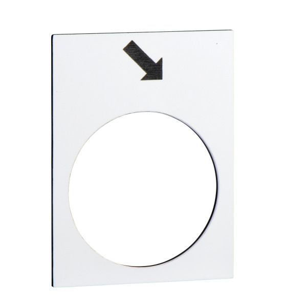 étiquette 30 x 40 mm blanc avant PV
