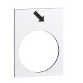 étiquette 30 x 40 mm blanc avant PV