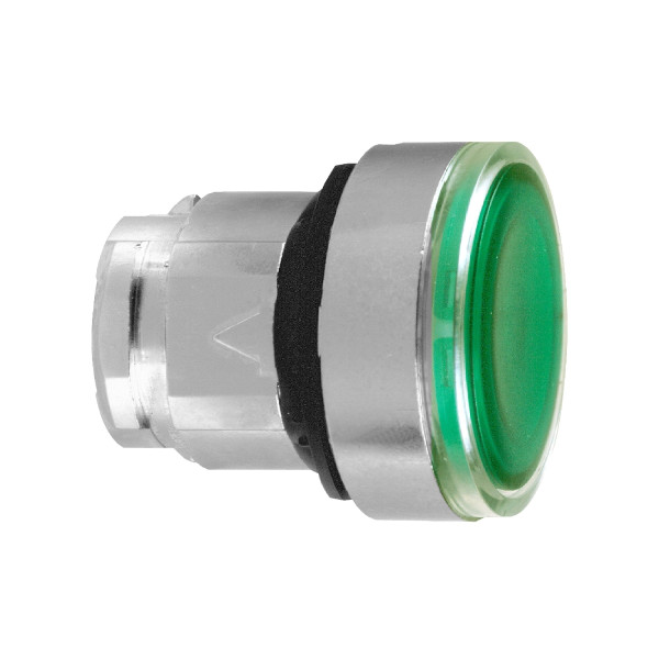 Harmony tête de bouton poussoir lumineux - Ø22 - vert