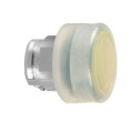 Harmony tête de bouton poussoir + capuchon IP66 - Ø22 - jaune